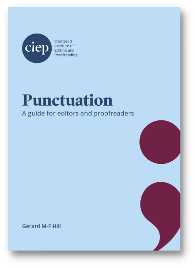 Cover of Punctuation: A guide for editors and proofreaders